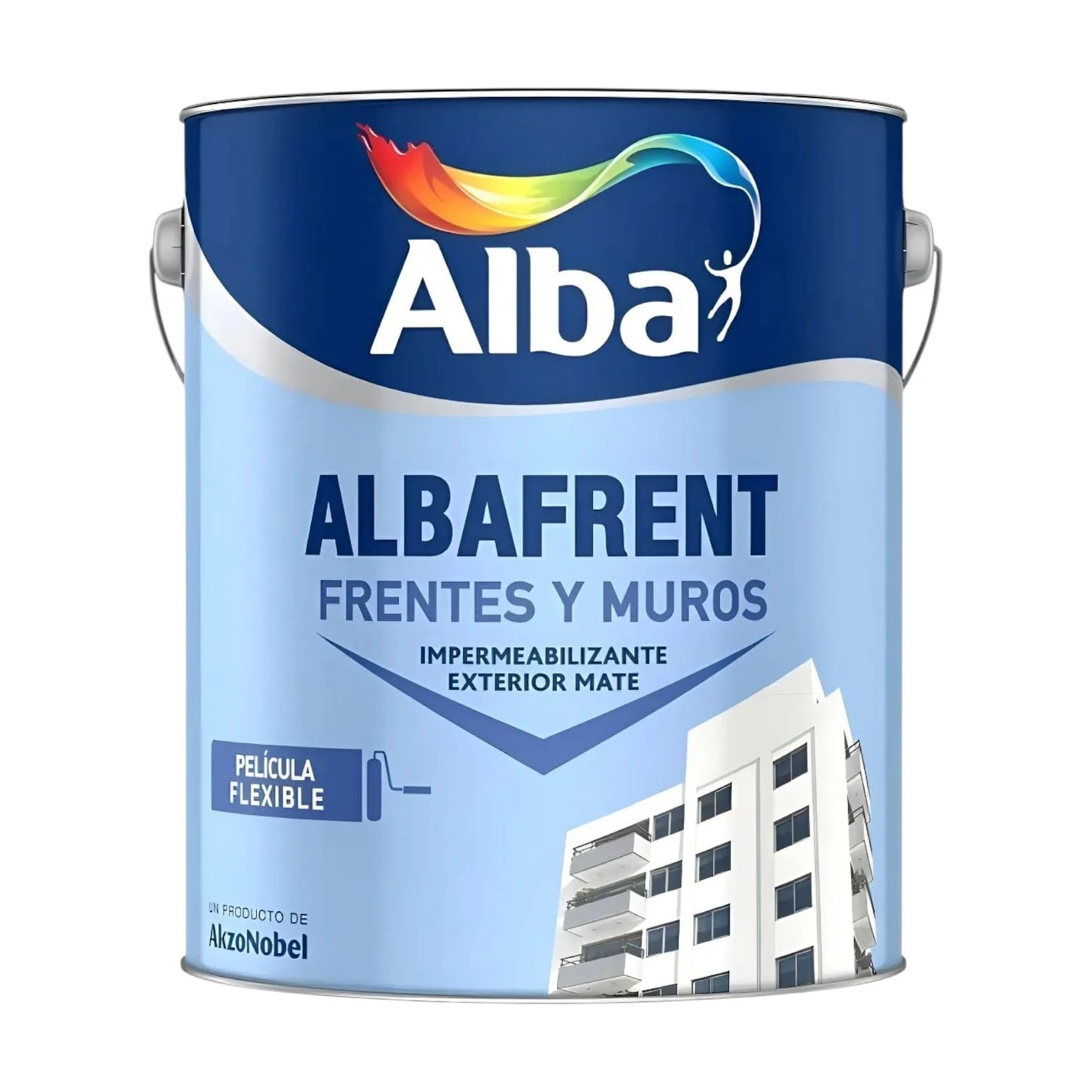 Albafrent frentes látex exterior vinílico blanco x20 lt