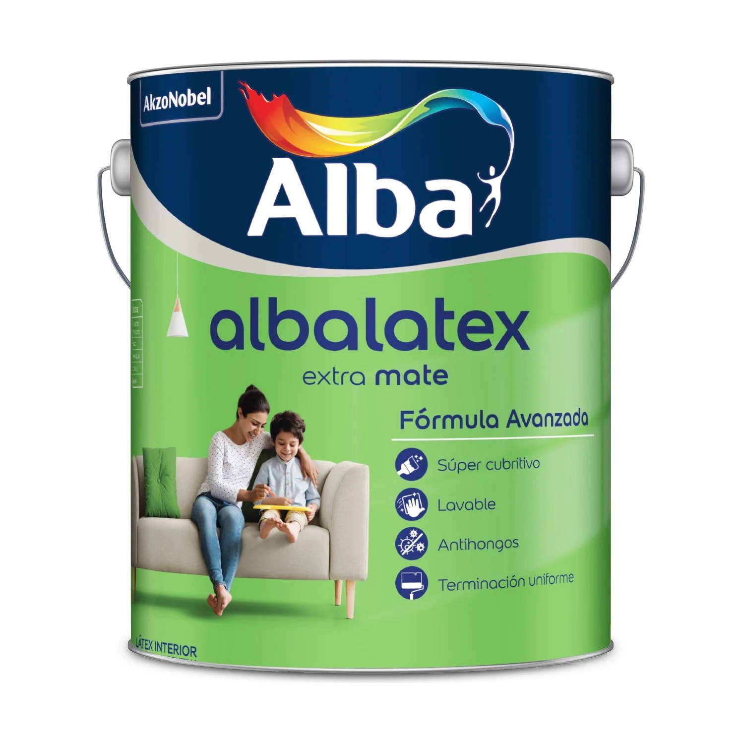 Albalatex mate interior x1 lt