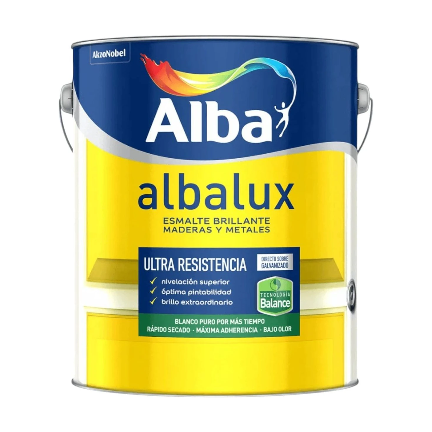 Albalux balance esmalte brillante bermellón x0,5 lt