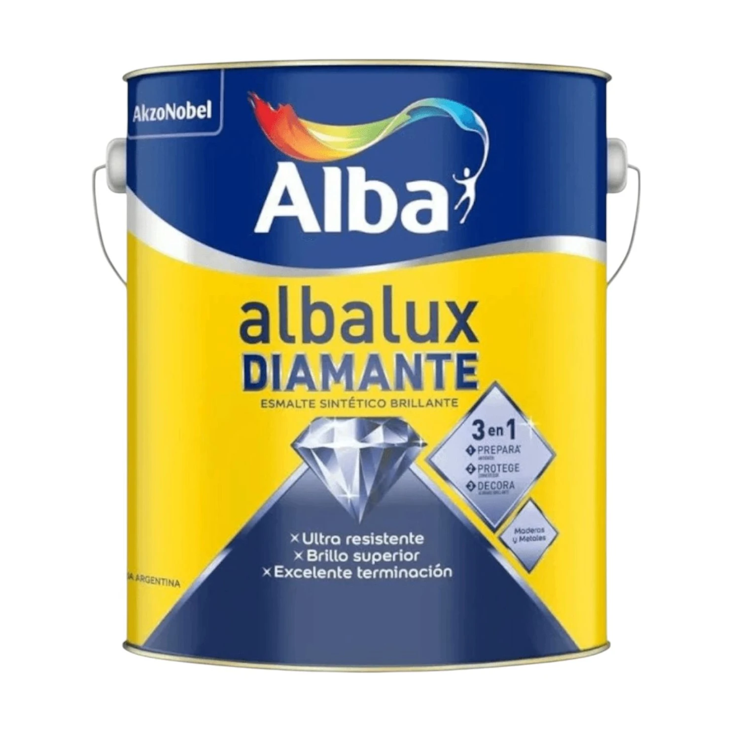 Albalux diamante 3 en 1 tabaco x1 lt