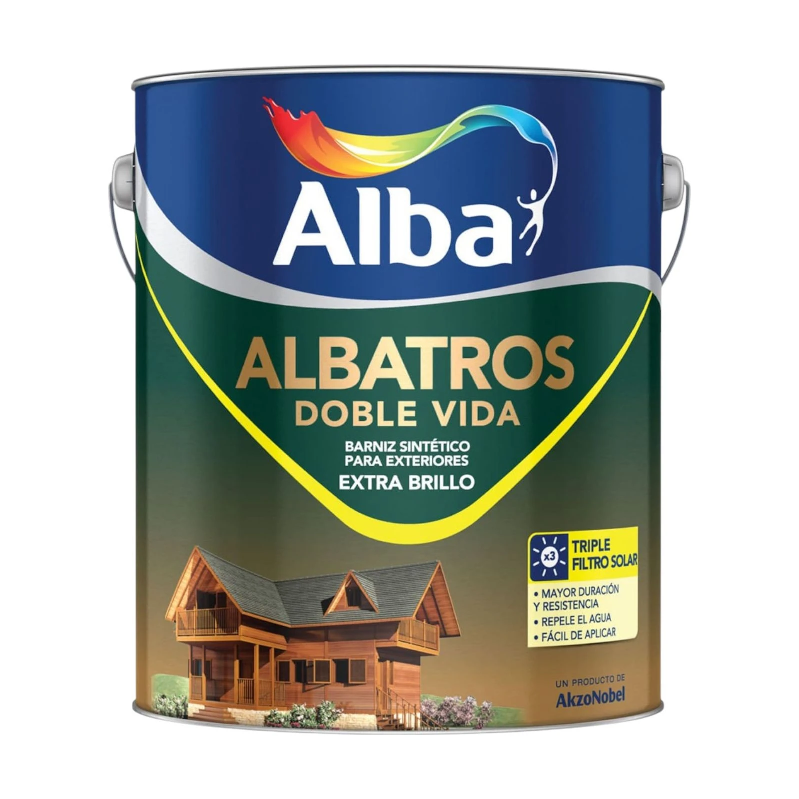 Albatros barniz marino doble vida transparente x1 lt