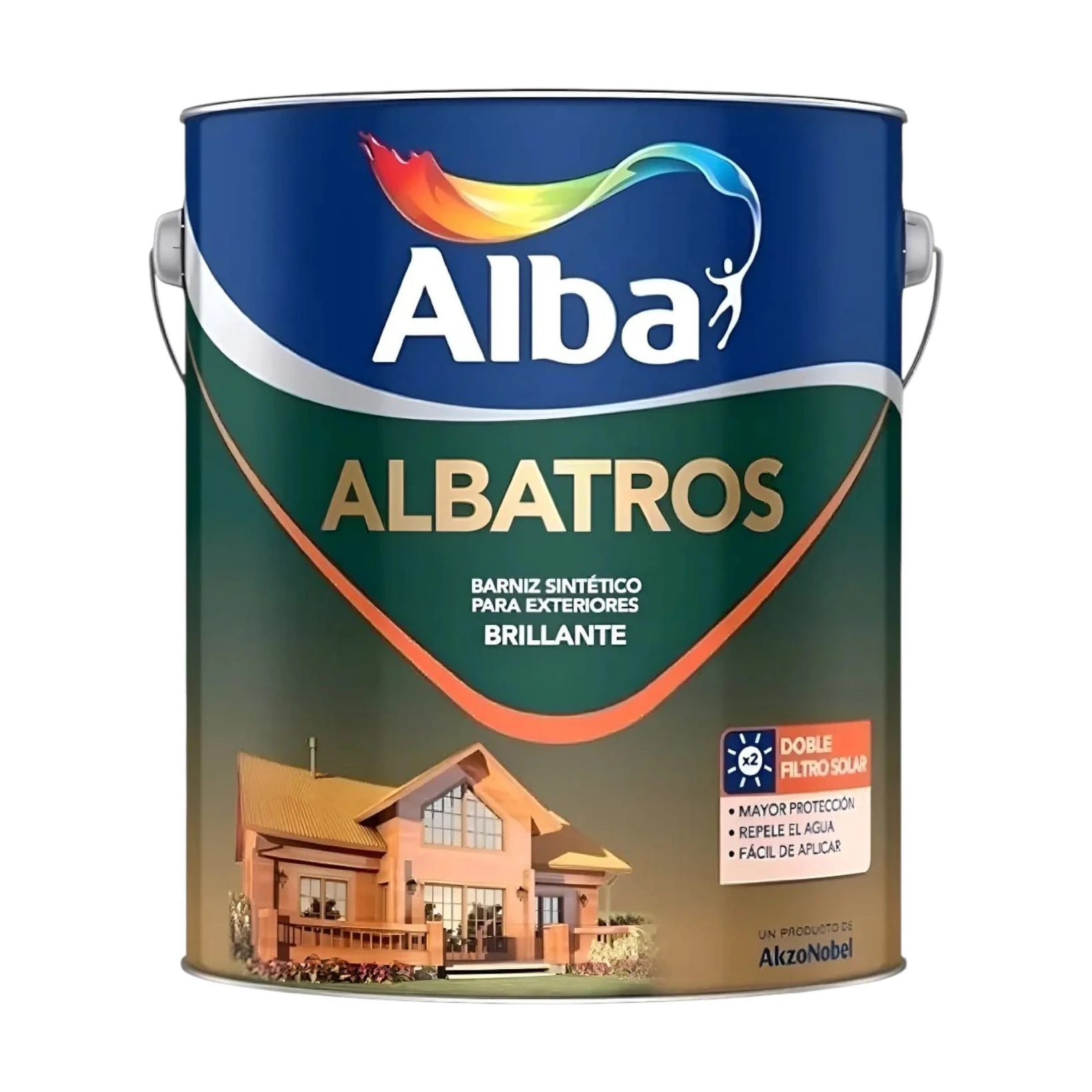 Albatros barniz marino transparente x4 lt