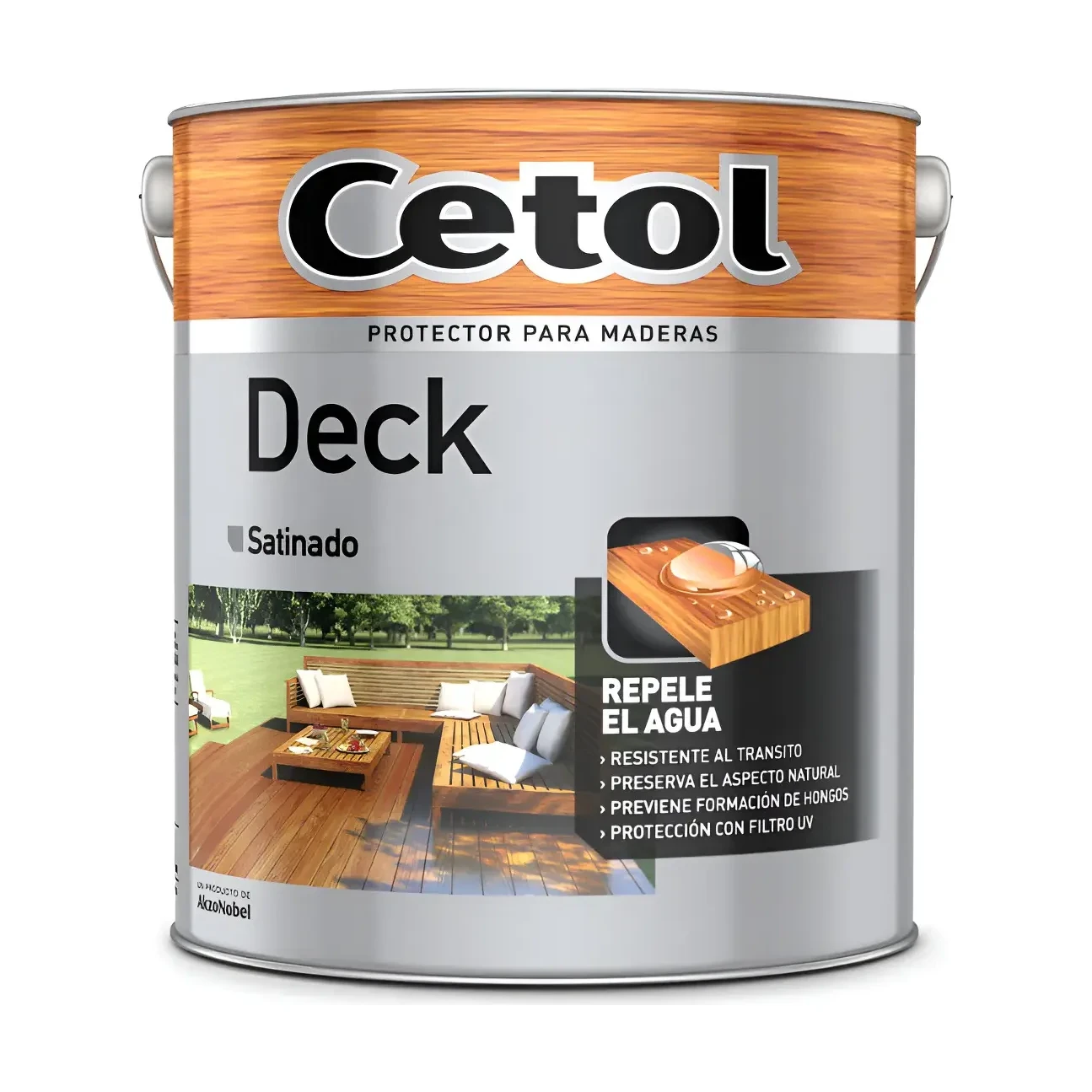 Deck teca x4 lt