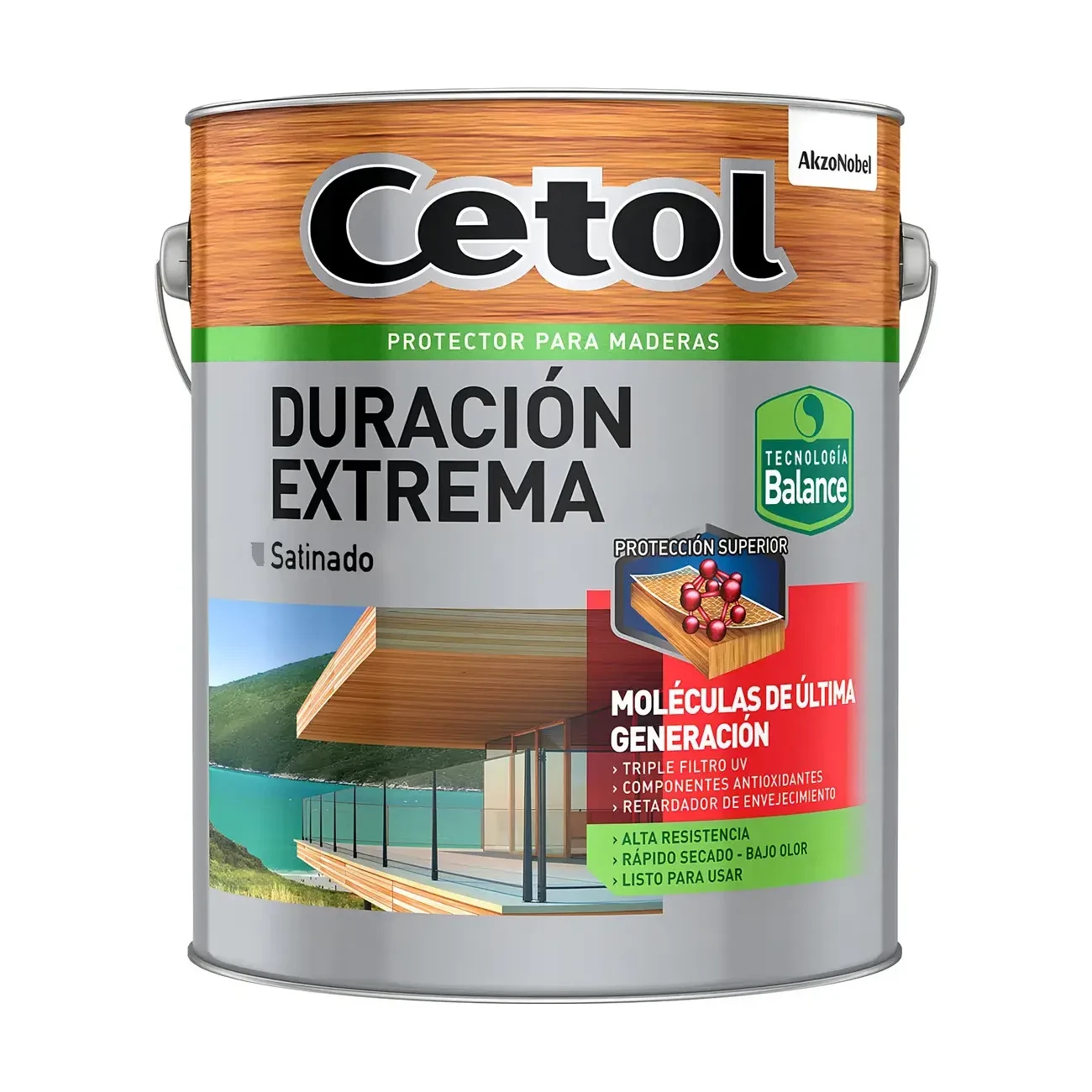 Duración extrema satinado natural x4 lt
