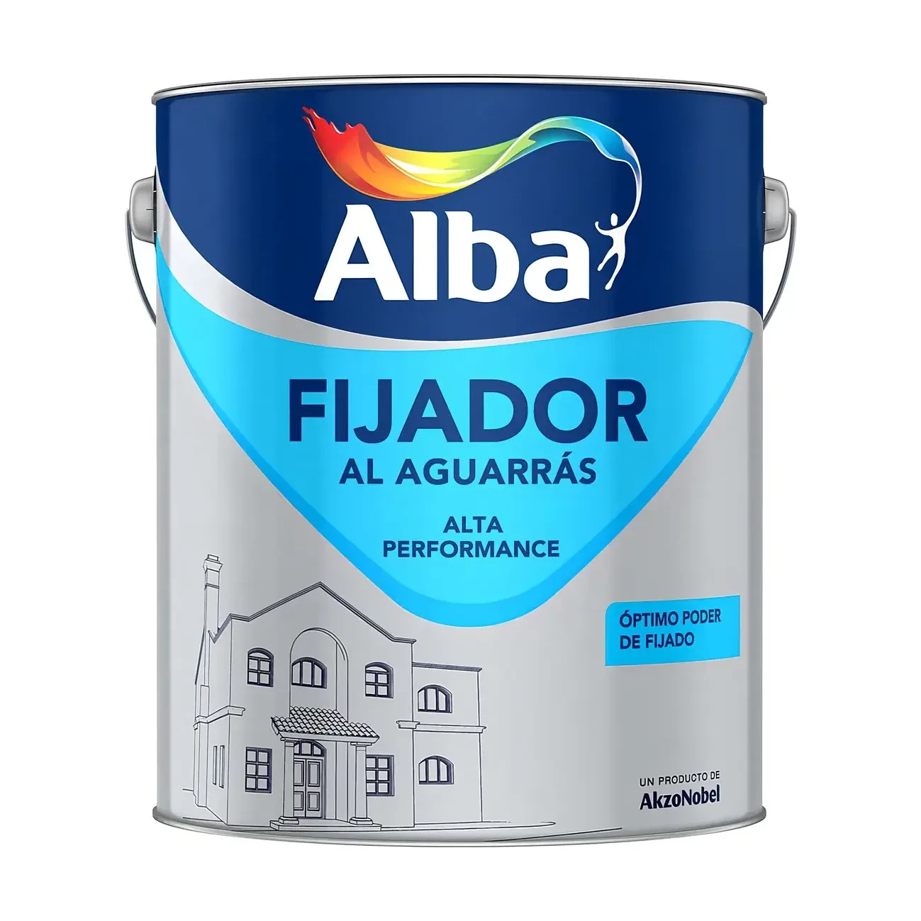 Fijador al aguarras alta performance x4 lt