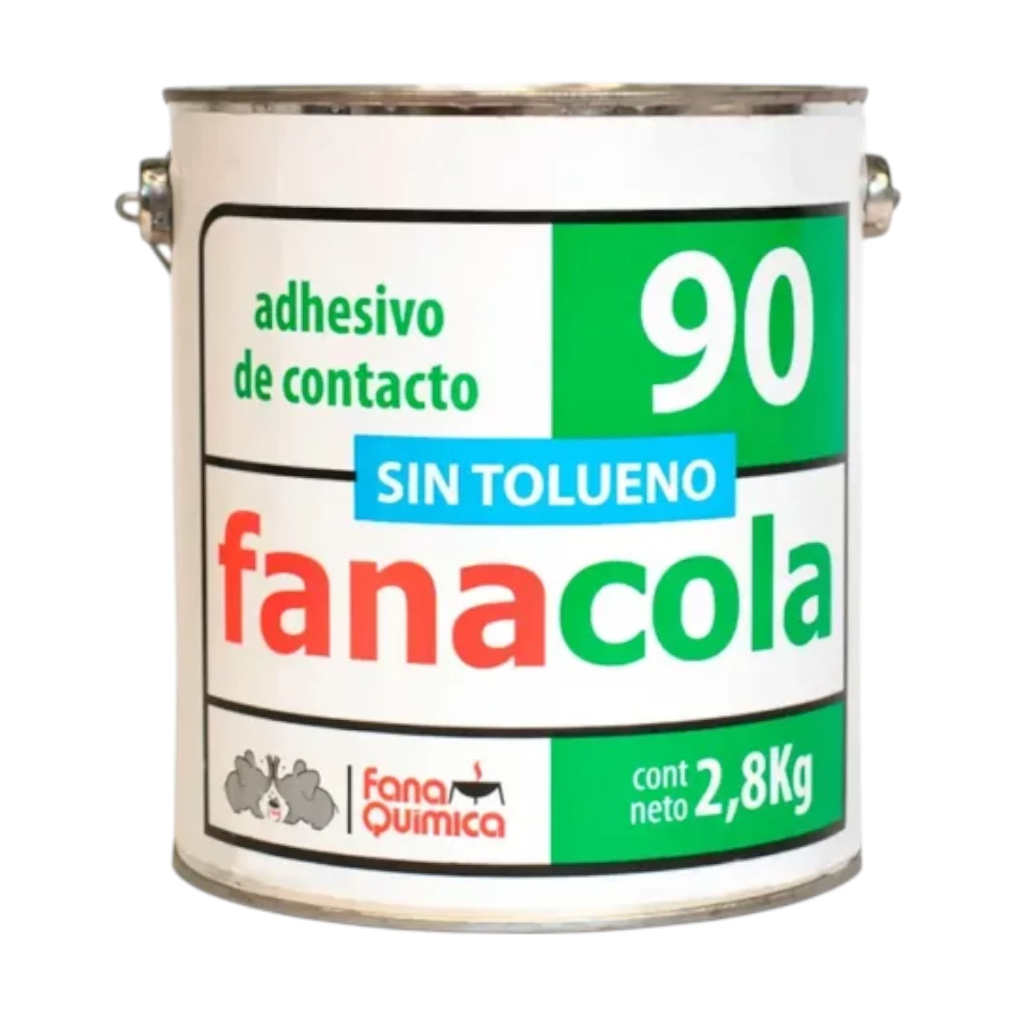 X90 cemento contacto sin tolueno x2,8 kg