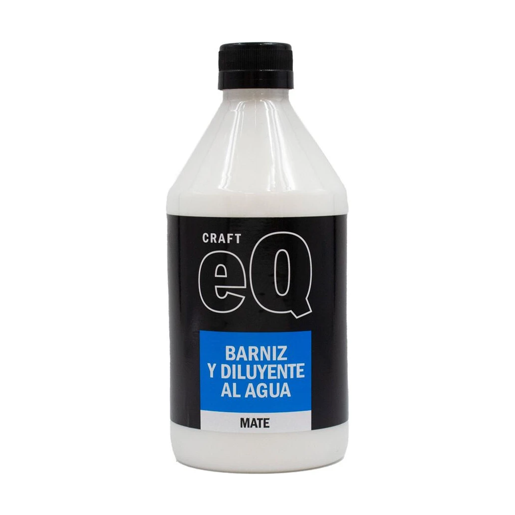 Barniz y diluyente mate x500 cc