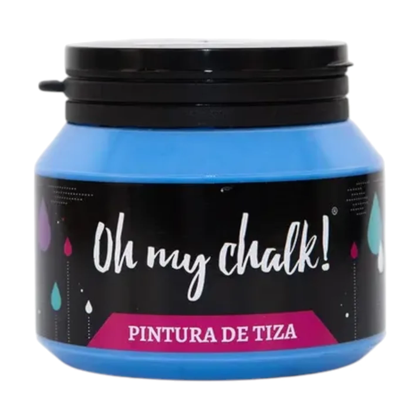 Omc pintura a la tiza light blue x210 cc