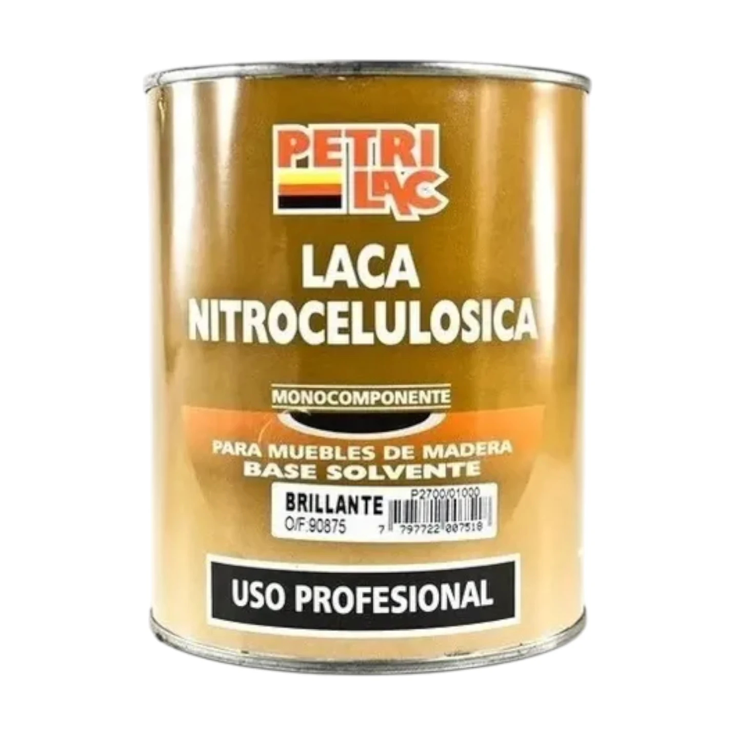 Laca nitrocelulósica brillante x1 lt