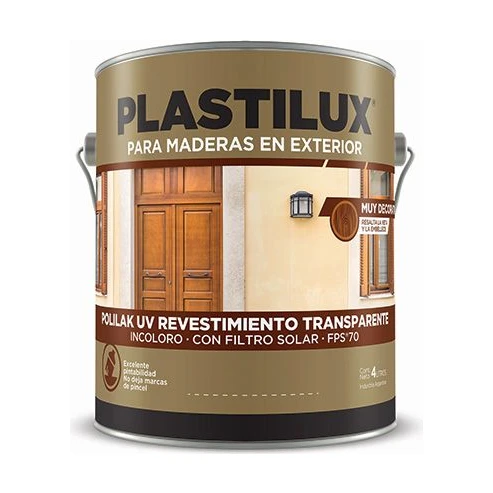 Petrilac plastilux polilak laca UV satinado x1 lt