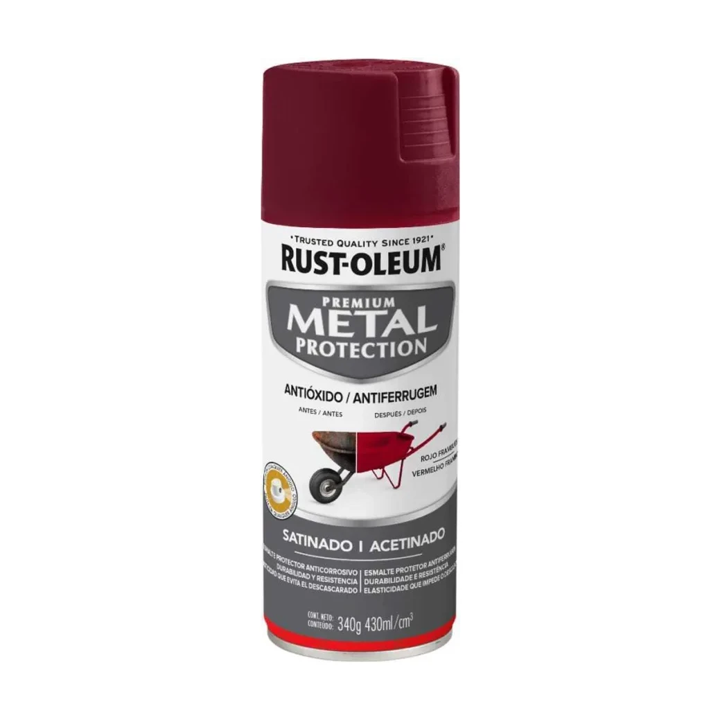 Metal protect esmalte rojo frambuesa