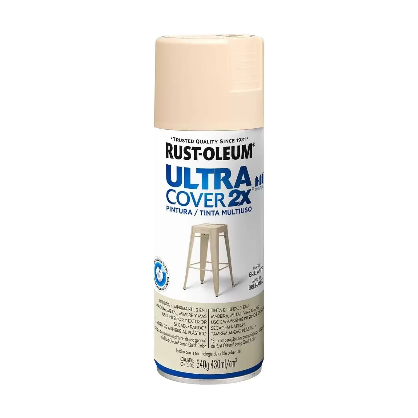 2X Ultra Cover marfil brillante