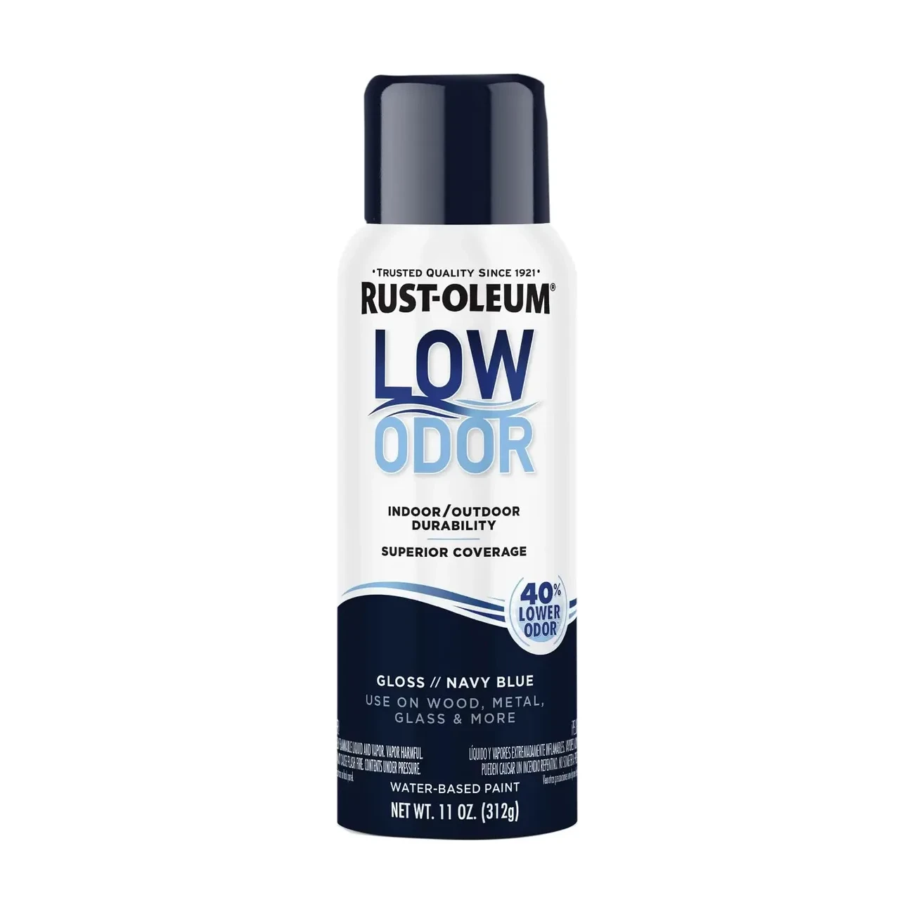 Low odor al agua azul marino