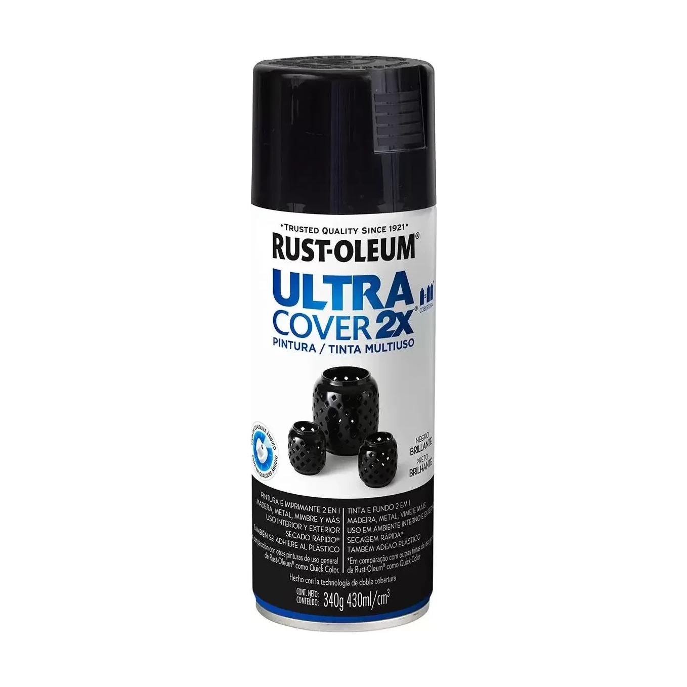 2X Ultra Cover negro brill