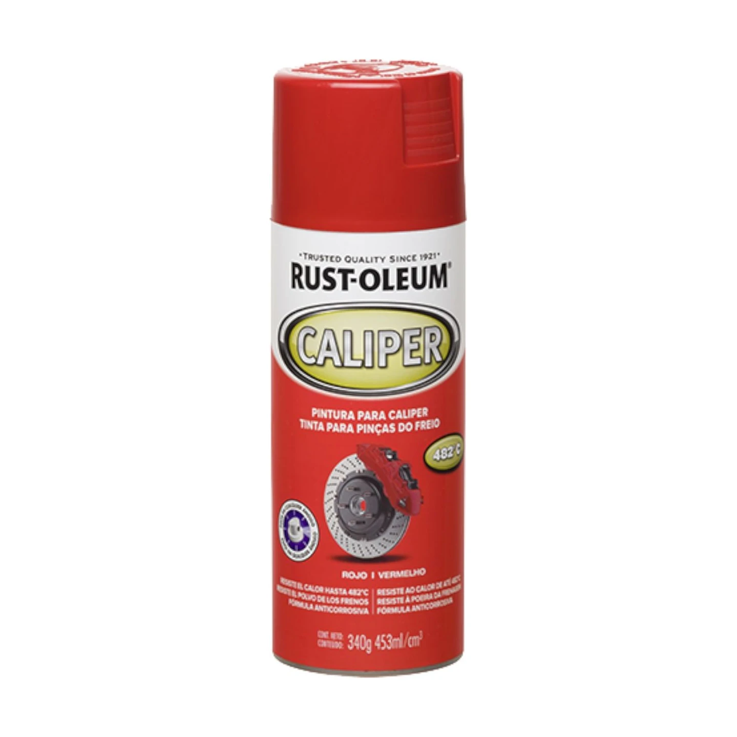 Automotor caliper rojo