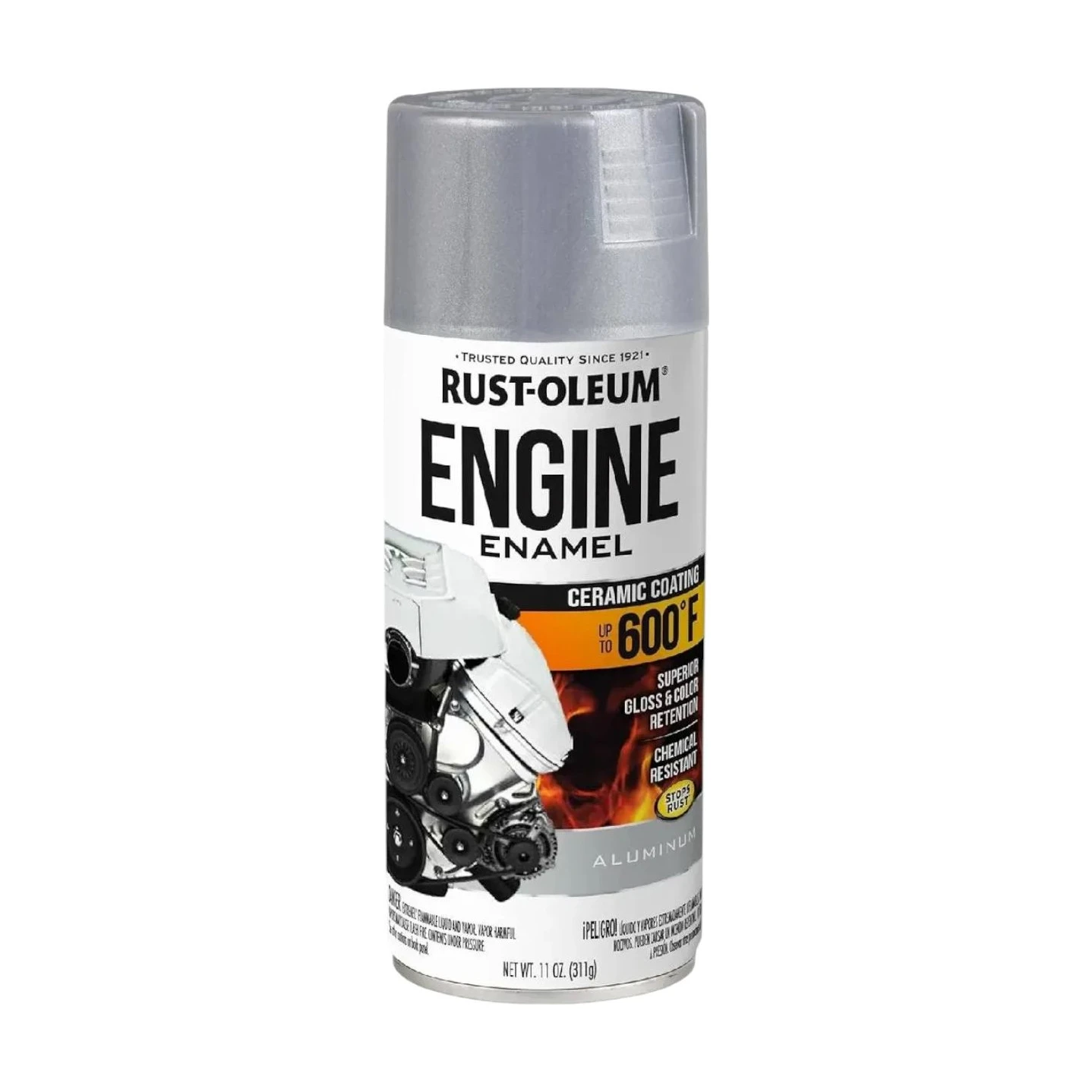 Auto engine enamel 500F/260C aluminio